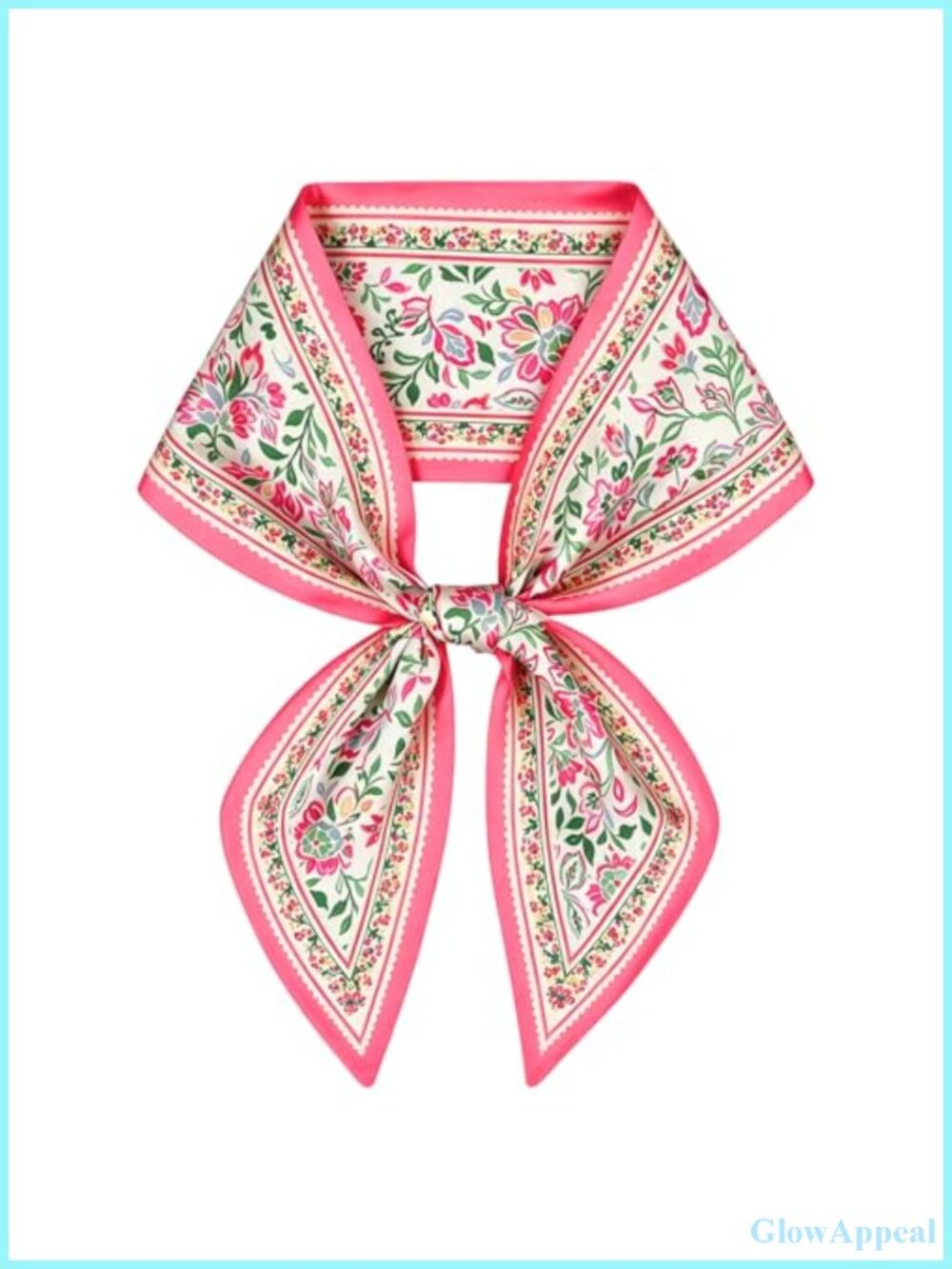 Silk Feel Satin Long Scarf for Women, Head Neck Hair Scarf, Handbag Accessory,